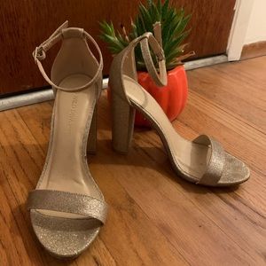 Sparkly Gold Heels